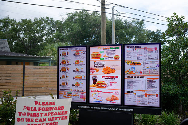 Digital Drive-Thru Menu Boards